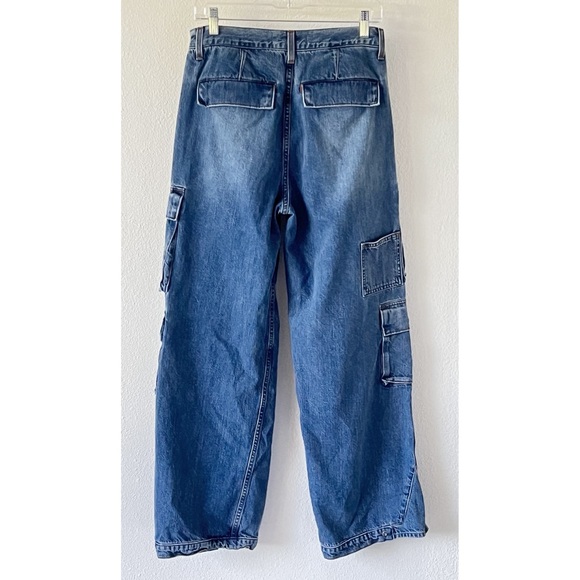 ARITZIA DENIM FORUM 90’s Millie Hi-Rise Cargo Jeans Women's Size 27 - Picture 9 of 15